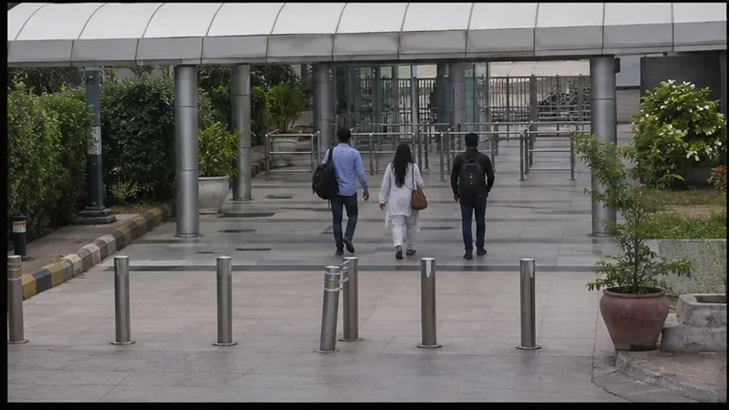 Security camera view of Terminal East